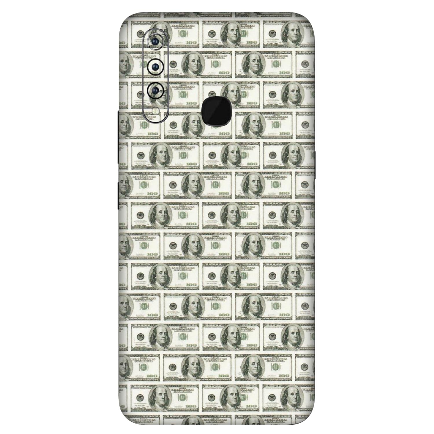 VIVO Z/V/X/T/U/S Series Phone Skins (All Models) - I Love Dollars - Matte Finish (M-40) Vivo Z1 Pro
