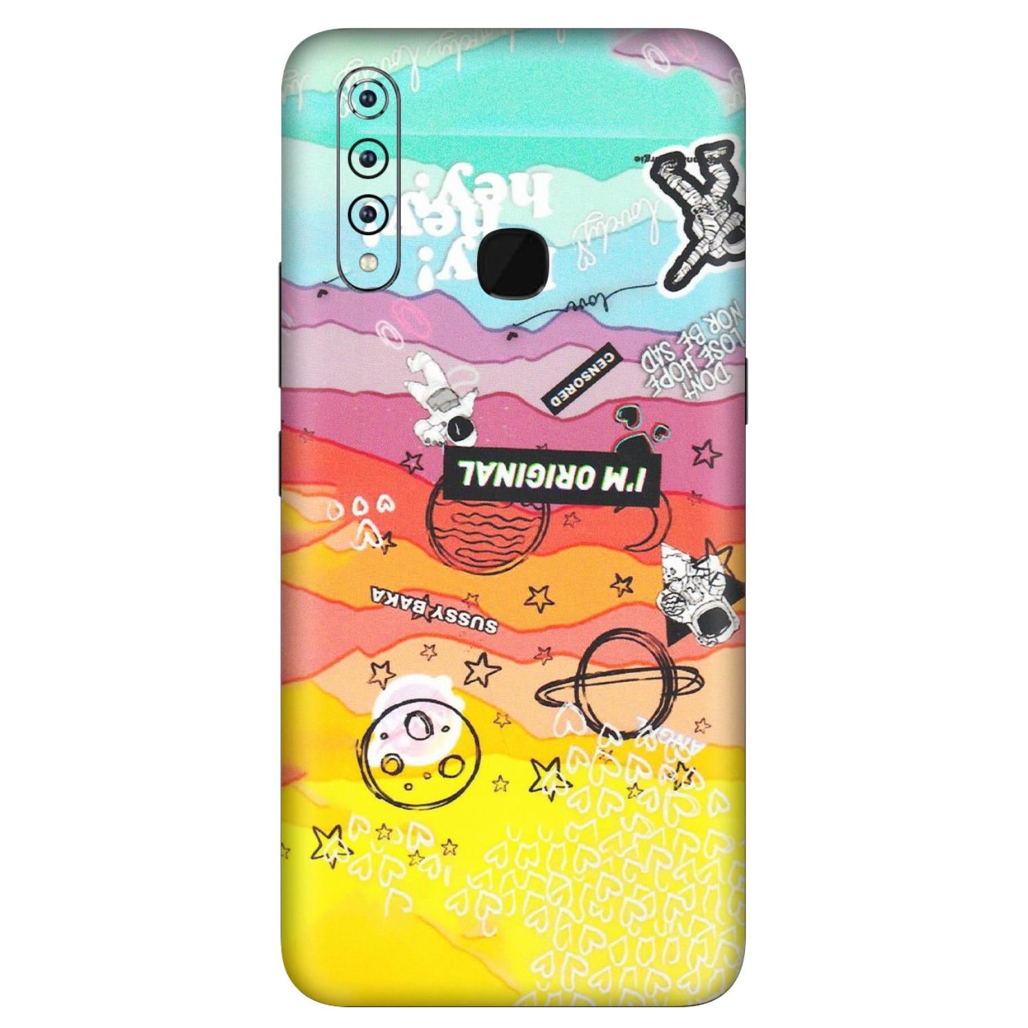 VIVO Z/V/X/T/U/S Series Phone Skins (All Models) - The Original Astronaut - Matte Finish (M-79) Vivo Z1 Pro