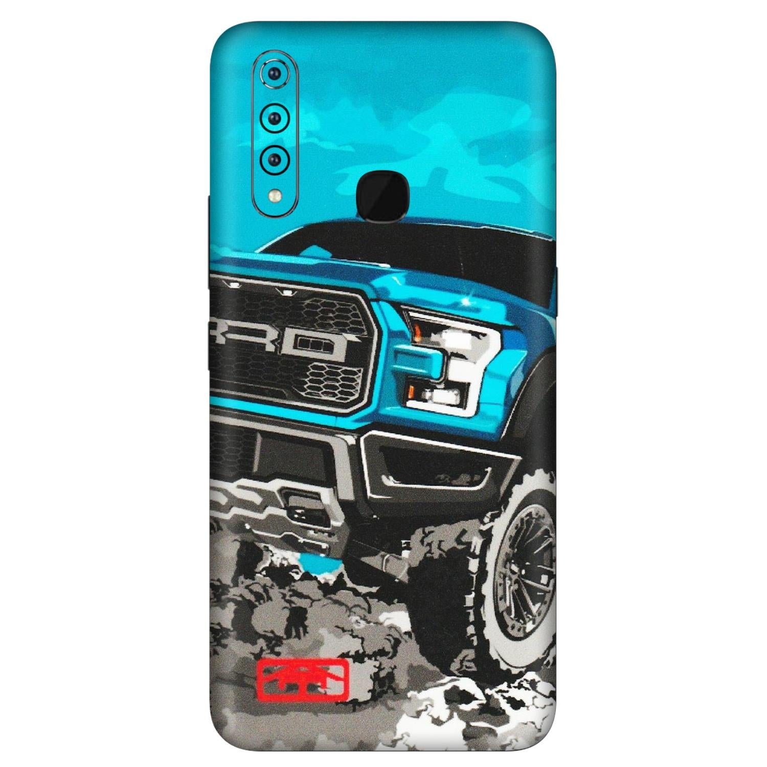 VIVO Z/V/X/T/U/S Series Phone Skins (All Models) - Off Roading Lover - Matte Finish (M-95) Vivo Z1 Pro