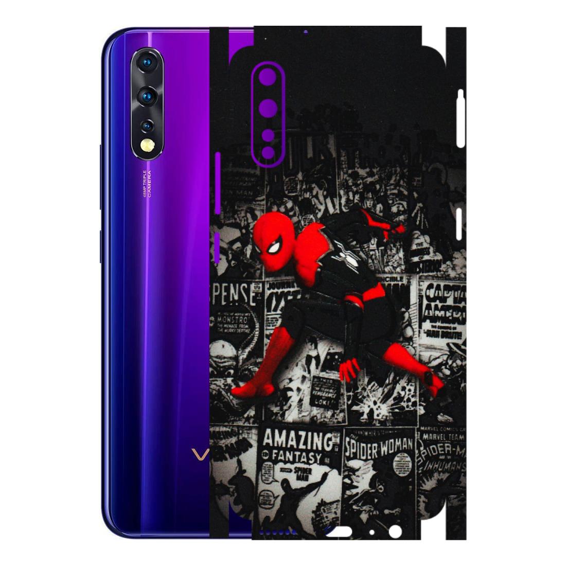 VIVO Z/V/X/T/U/S Series Phone Skins (All Models) - SpiderMan New - 3D Embossed Finish (L-162) Vivo Z1 X