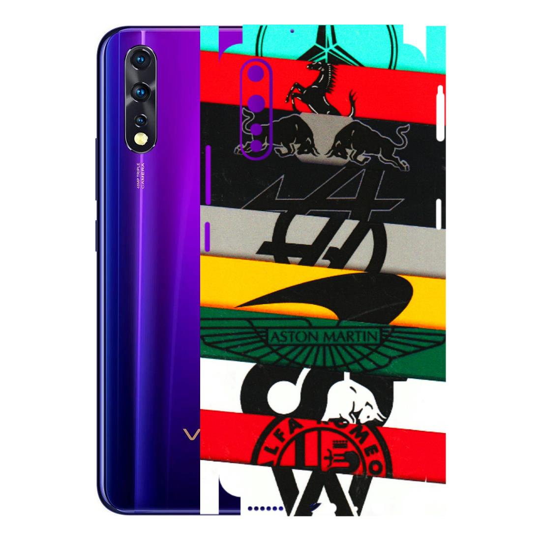 VIVO Z/V/X/T/U/S Series Phone Skins (All Models) - Multi Designer Brands - 3D Embossed Finish (L-187) Vivo Z1 X