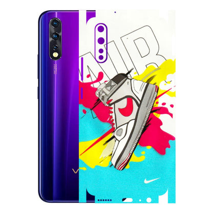 VIVO Z/V/X/T/U/S Series Phone Skins (All Models) - Sneaker - 3D Embossed Finish (L-207) Vivo Z1 X