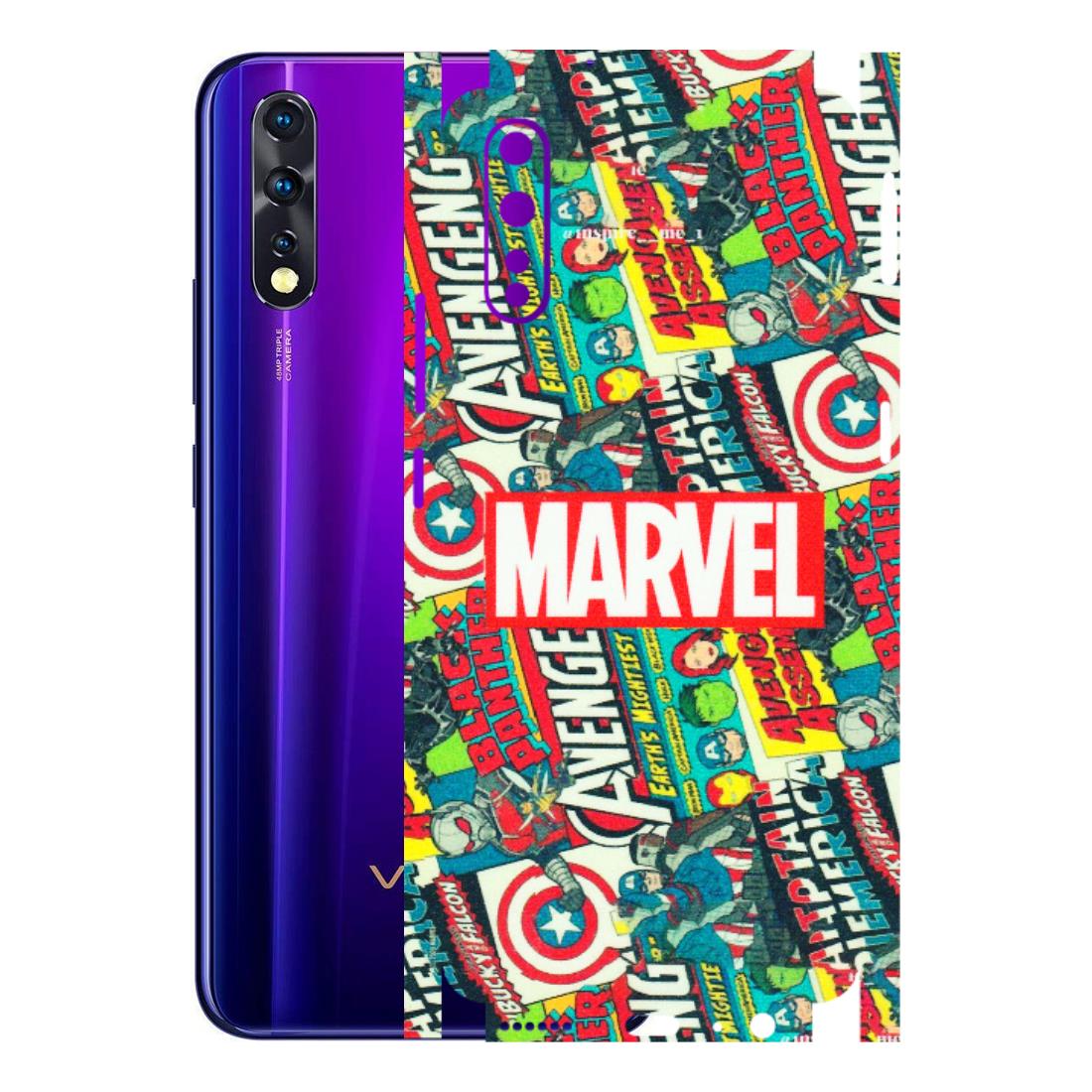 VIVO Z/V/X/T/U/S Series Phone Skins (All Models) - Marvel Comic Lover - Matte Finish (M-30) Vivo Z1 X
