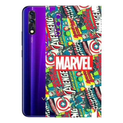 VIVO Z/V/X/T/U/S Series Phone Skins (All Models) - Marvel Comic Lover - Matte Finish (M-30) Vivo Z1 X