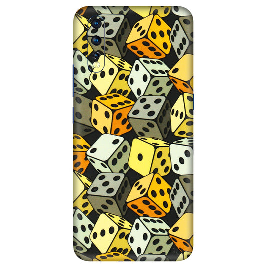 VIVO Z/V/X/T/U/S Series Phone Skins (All Models) - Dices Of Life - 3D Embossed Finish (L-04) Vivo Z1 X