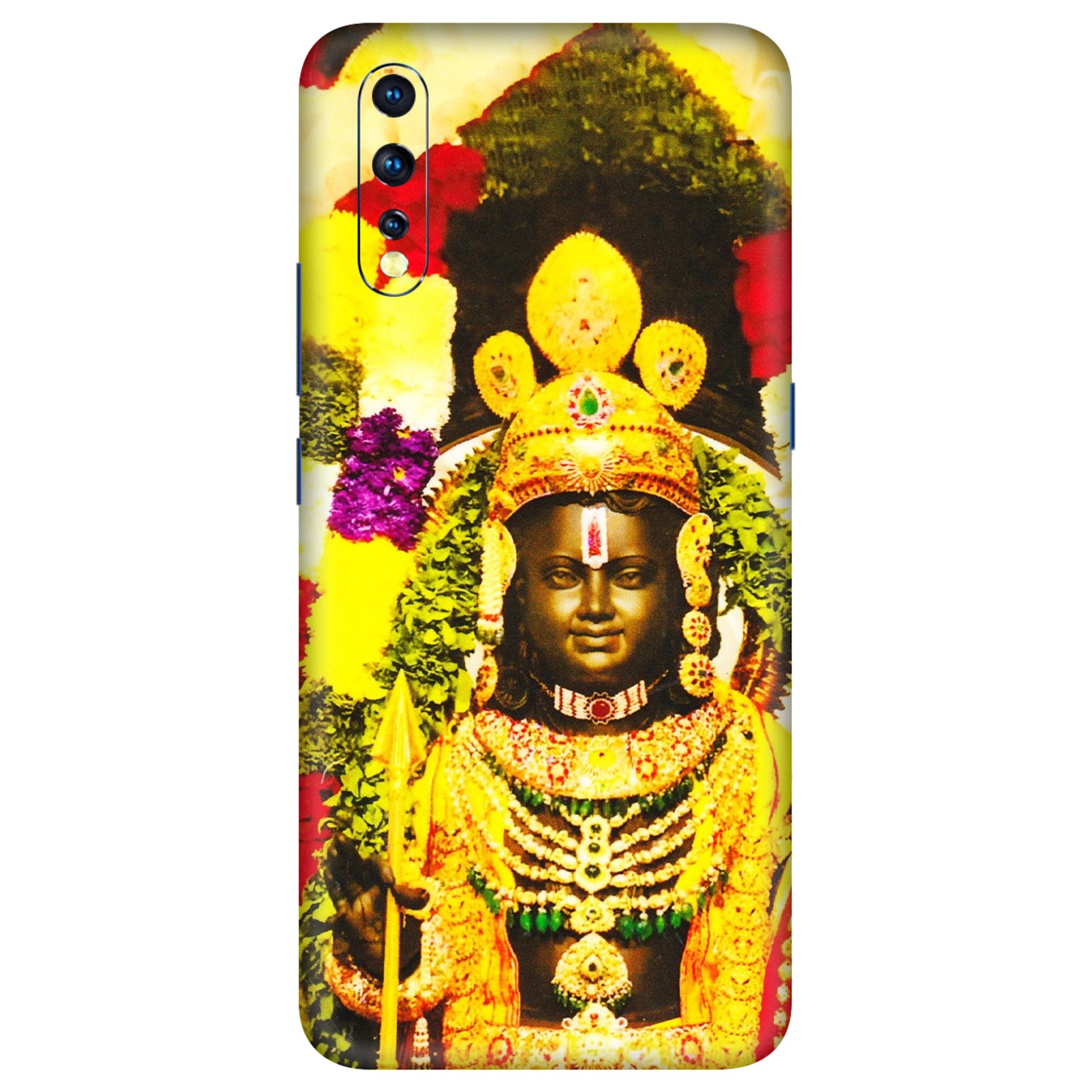 VIVO Z/V/X/T/U/S Series Phone Skins (All Models) - Ram Lalla Ayodhya - 3D Embossed Finish (L-103) Vivo Z1 X