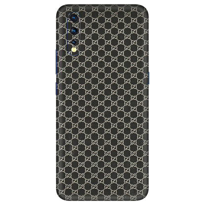 VIVO Z/V/X/T/U/S Series Phone Skins (All Models) - Black G Print - 3D Embossed Finish (L-109) Vivo Z1 X