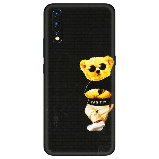 VIVO Z/V/X/T/U/S Series Phone Skins (All Models) - Classy Teddy Bear - 3D Embossed Finish (L-116) Vivo Z1 X