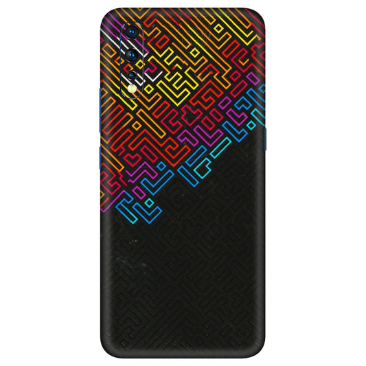 VIVO Z/V/X/T/U/S Series Phone Skins (All Models) - Dotme Pattern Art - 3D Embossed Finish (L-121) Vivo Z1 X