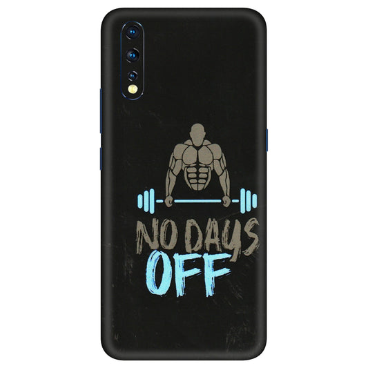 VIVO Z/V/X/T/U/S Series Phone Skins (All Models) - Gym Lover - 3D Embossed Finish (L-127) Vivo Z1 X