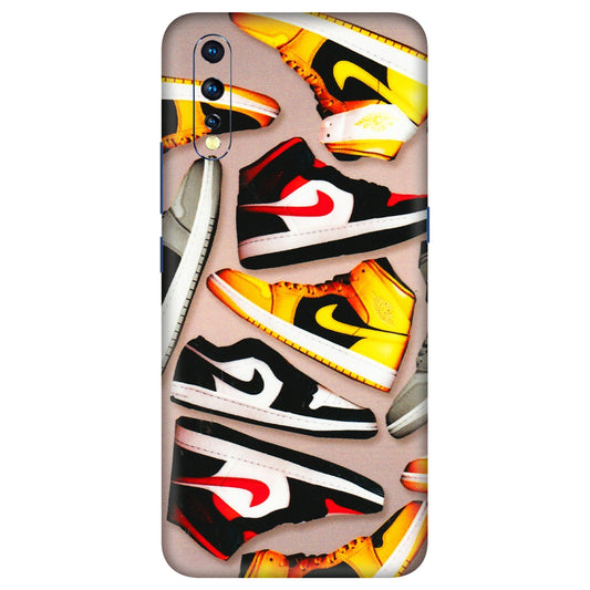 VIVO Z/V/X/T/U/S Series Phone Skins (All Models) - Sneaker Lover - 3D Embossed Finish (L-135) Vivo Z1 X
