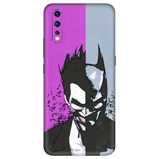 VIVO Z/V/X/T/U/S Series Phone Skins (All Models) - Batman & Joker - 3D Embossed Finish (L-143) Vivo Z1 X