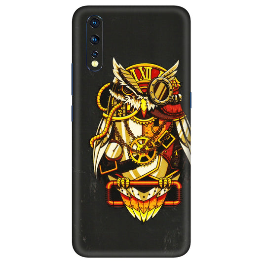 VIVO Z/V/X/T/U/S Series Phone Skins (All Models) - Classy Smart Owl - 3D Embossed Finish (L-144) Vivo Z1 X