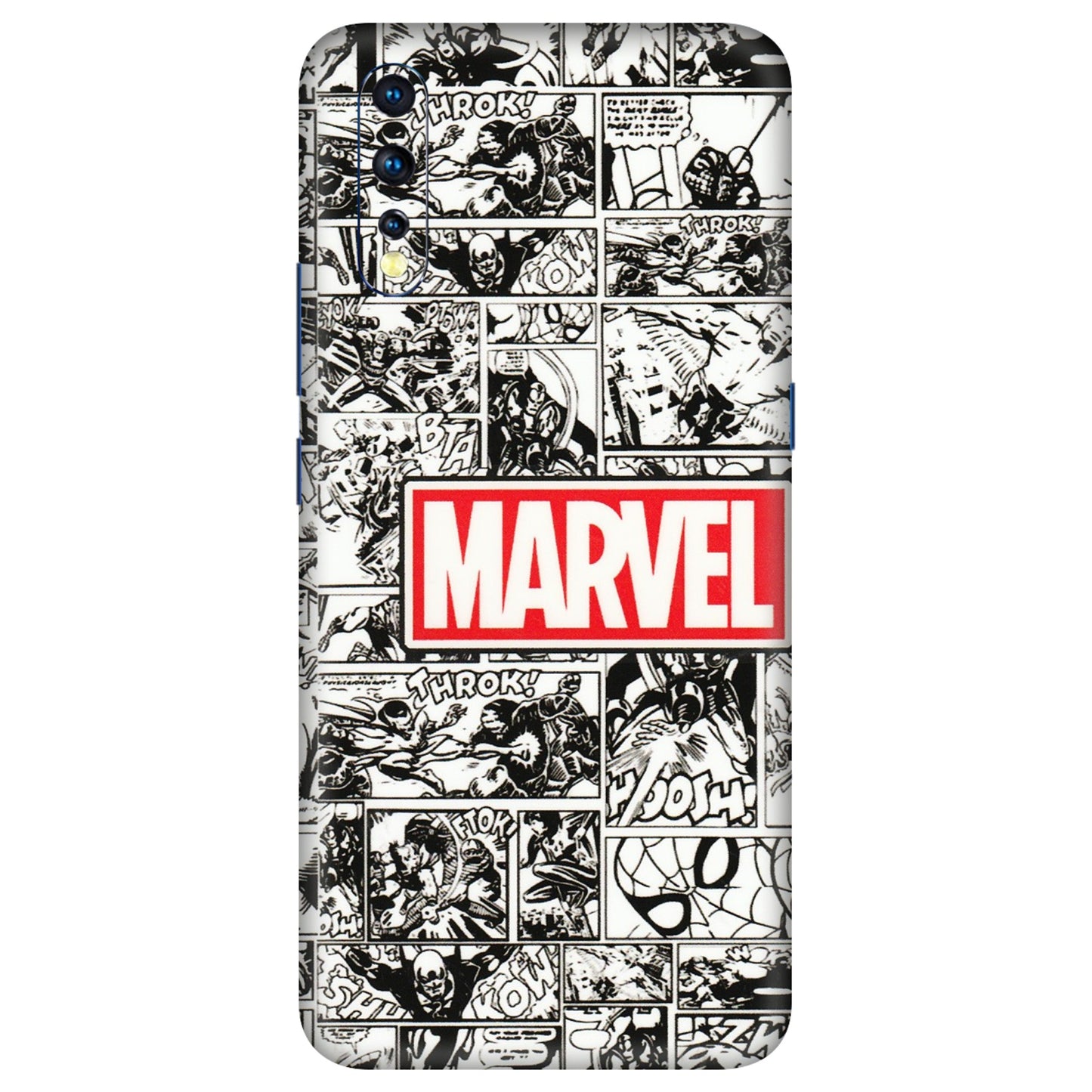 VIVO Z/V/X/T/U/S Series Phone Skins (All Models) - Marvel Comic - 3D Embossed Finish (L-171) Vivo Z1 X