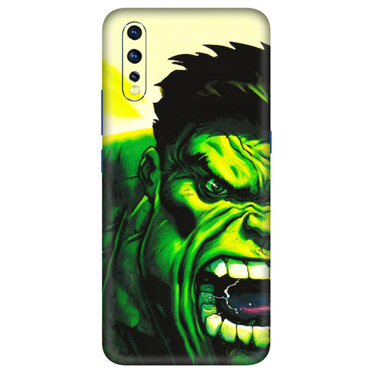 VIVO Z/V/X/T/U/S Series Phone Skins (All Models) - Hulk - 3D Embossed Finish (L-180) Vivo Z1 X