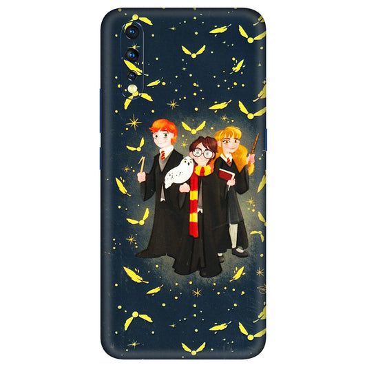VIVO Z/V/X/T/U/S Series Phone Skins (All Models) - Harry Potter - 3D Embossed Finish (L-183) Vivo Z1 X