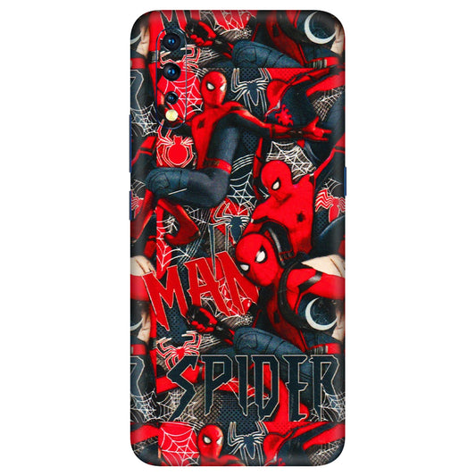 VIVO Z/V/X/T/U/S Series Phone Skins (All Models) - SpiderMan Cool - 3D Embossed Finish (L-188) Vivo Z1 X
