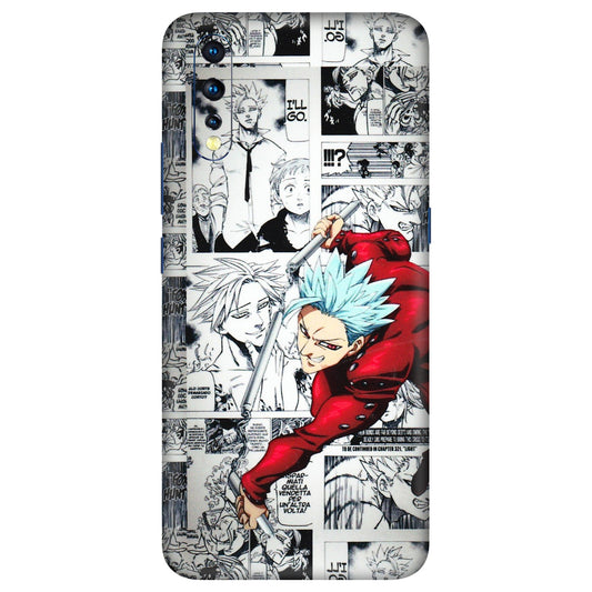 VIVO Z/V/X/T/U/S Series Phone Skins (All Models) - Anime Comic - 3D Embossed Finish (L-192) Vivo Z1 X