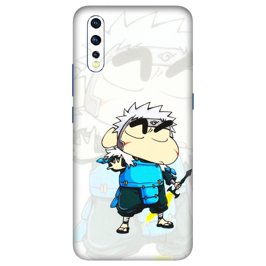 VIVO Z/V/X/T/U/S Series Phone Skins (All Models) - Angry Young Shinchan - 3D Embossed Finish (L-226) Vivo Z1 X