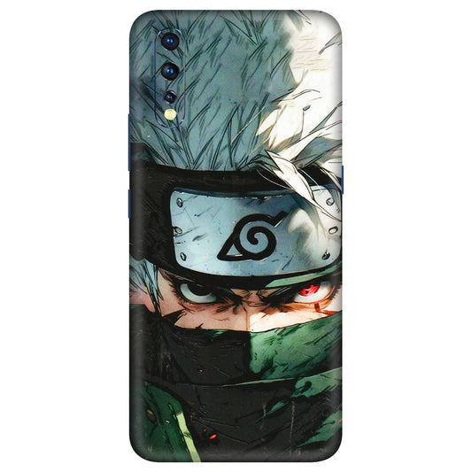VIVO Z/V/X/T/U/S Series Phone Skins (All Models) - Kakashi Red Eye Focus - 3D Embossed Finish (L-227) Vivo Z1 X