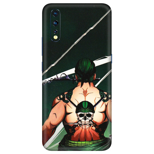 VIVO Z/V/X/T/U/S Series Phone Skins (All Models) - Zoro Anime - 3D Embossed Finish (L-23) Vivo Z1 X