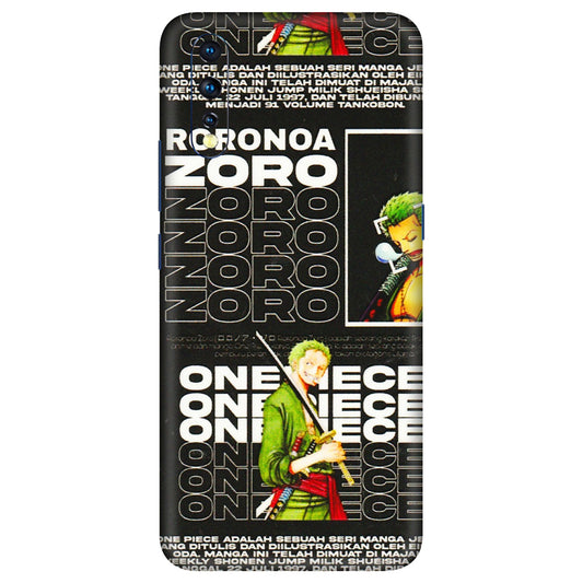 VIVO Z/V/X/T/U/S Series Phone Skins (All Models) - One Piece Zoro - 3D Embossed Finish (L-250) Vivo Z1 X
