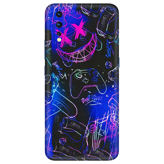 VIVO Z/V/X/T/U/S Series Phone Skins (All Models) - Gamers Paradise - 3D Embossed Finish (L-258) Vivo Z1 X