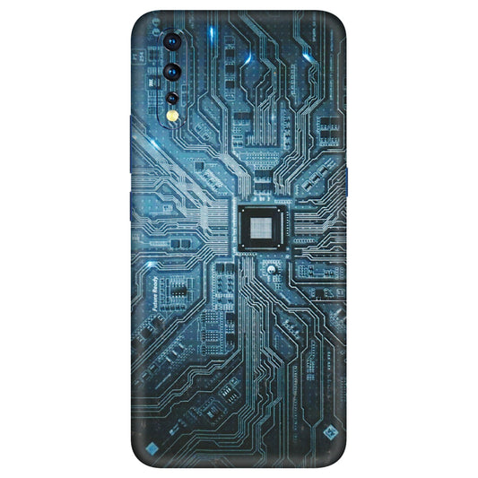 VIVO Z/V/X/T/U/S Series Phone Skins (All Models) - Original Circuit - 3D Embossed Finish (L-267) Vivo Z1 X