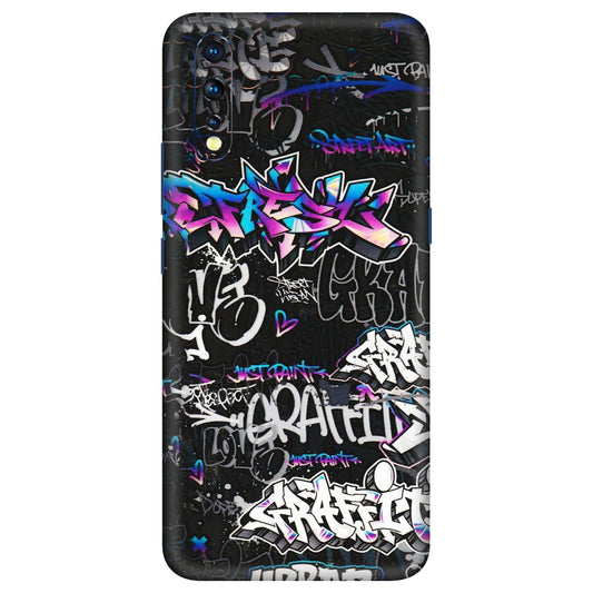 VIVO Z/V/X/T/U/S Series Phone Skins (All Models) - Graffiti Killer - 3D Embossed Finish (L-274) Vivo Z1 X