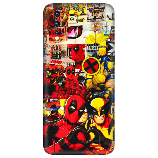 VIVO Z/V/X/T/U/S Series Phone Skins (All Models) - Spidy Wolverine - 3D Embossed Finish (L-310) Vivo Z1 X