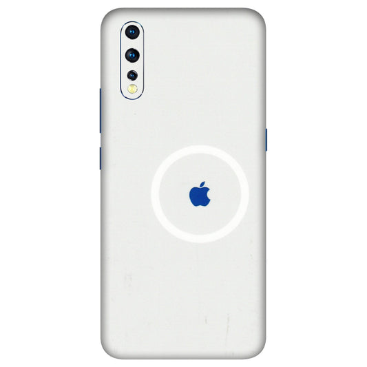 VIVO Z/V/X/T/U/S Series Phone Skins (All Models) - iPhone Magsafe Logo - 3D Embossed Finish (L-320) Vivo Z1 X