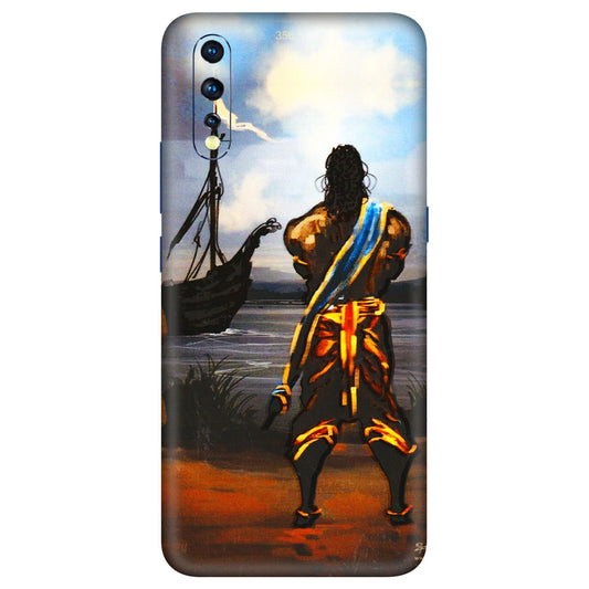 VIVO Z/V/X/T/U/S Series Phone Skins (All Models) - Heavenly God Figure - 3D Embossed Finish (L-34) Vivo Z1 X