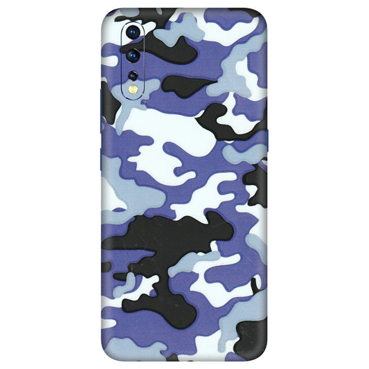 VIVO Z/V/X/T/U/S Series Phone Skins (All Models) - Powerfull Military Camoflauge - 3D Embossed Finish (L-49) Vivo Z1 X
