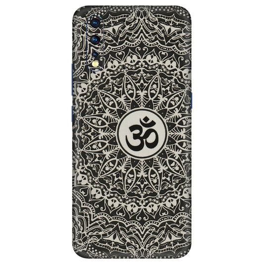 VIVO Z/V/X/T/U/S Series Phone Skins (All Models) - Aum Elegant Mandala - 3D Embossed Finish (L-62) Vivo Z1 X