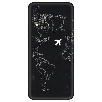 VIVO Z/V/X/T/U/S Series Phone Skins (All Models) - Never Ending Travel - 3D Embossed Finish (L-79) Vivo Z1 X