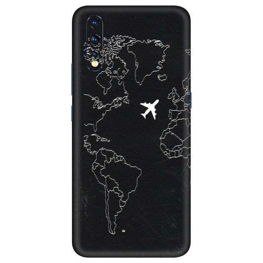 VIVO Z/V/X/T/U/S Series Phone Skins (All Models) - Never Ending Travel - 3D Embossed Finish (L-79) Vivo Z1 X
