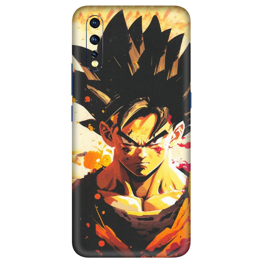 VIVO Z/V/X/T/U/S Series Phone Skins (All Models) - Angry Goku - Matte Finish (M-12) Vivo Z1 X