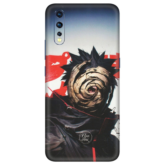 VIVO Z/V/X/T/U/S Series Phone Skins (All Models) - Obito Uchiha Cool Anime - Matte Finish (M-134) Vivo Z1 X