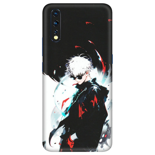 VIVO Z/V/X/T/U/S Series Phone Skins (All Models) - Gojo Powerful Charater Kaisen Anime - Matte Finish (M-144) Vivo Z1 X