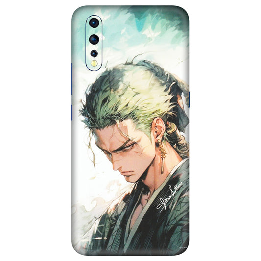 VIVO Z/V/X/T/U/S Series Phone Skins (All Models) - Pirate Hunter One Piece Anime - Matte Finish (M-157) Vivo Z1 X