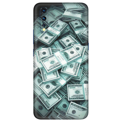 VIVO Z/V/X/T/U/S Series Phone Skins (All Models) - Hundred Dollar Bill - Matte Finish (M-162) Vivo Z1 X
