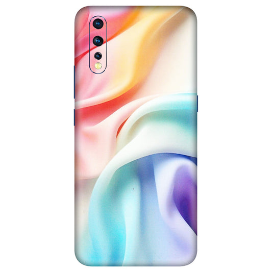 VIVO Z/V/X/T/U/S Series Phone Skins (All Models) - Colourful Silk Cloth - Matte Finish (M-165) Vivo Z1 X
