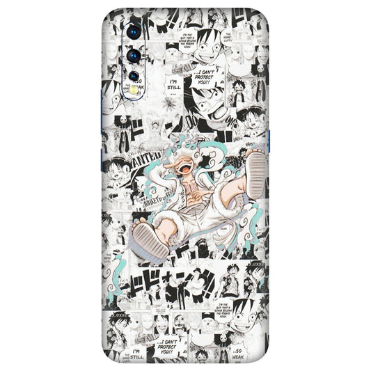 VIVO Z/V/X/T/U/S Series Phone Skins (All Models) - One Piece Comic - Matte Finish (M-168) Vivo Z1 X
