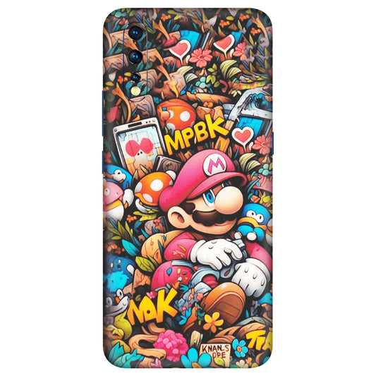 VIVO Z/V/X/T/U/S Series Phone Skins (All Models) - Super Mario Bros Artistic - Matte Finish (M-173) Vivo Z1 X