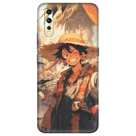 VIVO Z/V/X/T/U/S Series Phone Skins (All Models) - Anime Character Smile - Matte Finish (M-33) Vivo Z1 X