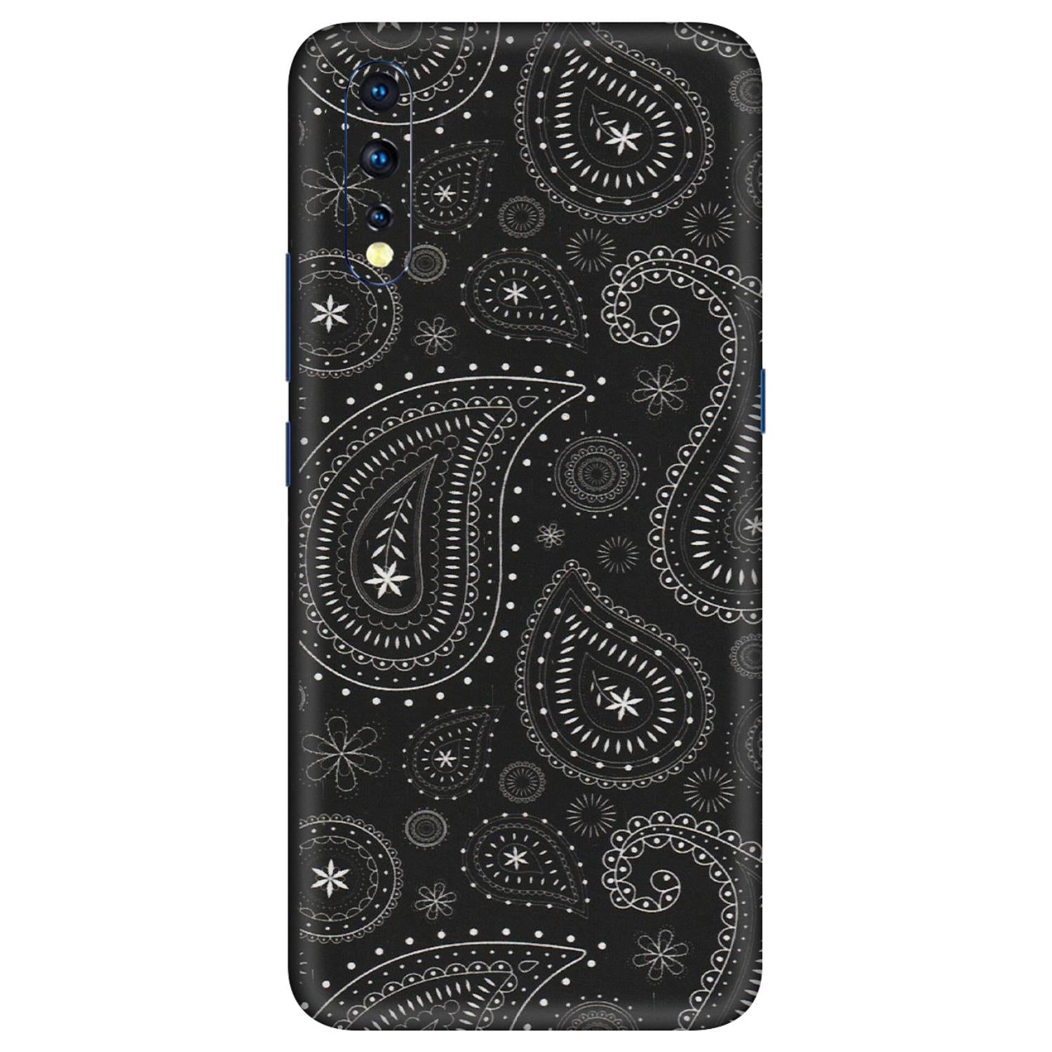 VIVO Z/V/X/T/U/S Series Phone Skins (All Models) - Black Sober Kerry - Matte Finish (M-37) Vivo Z1 X