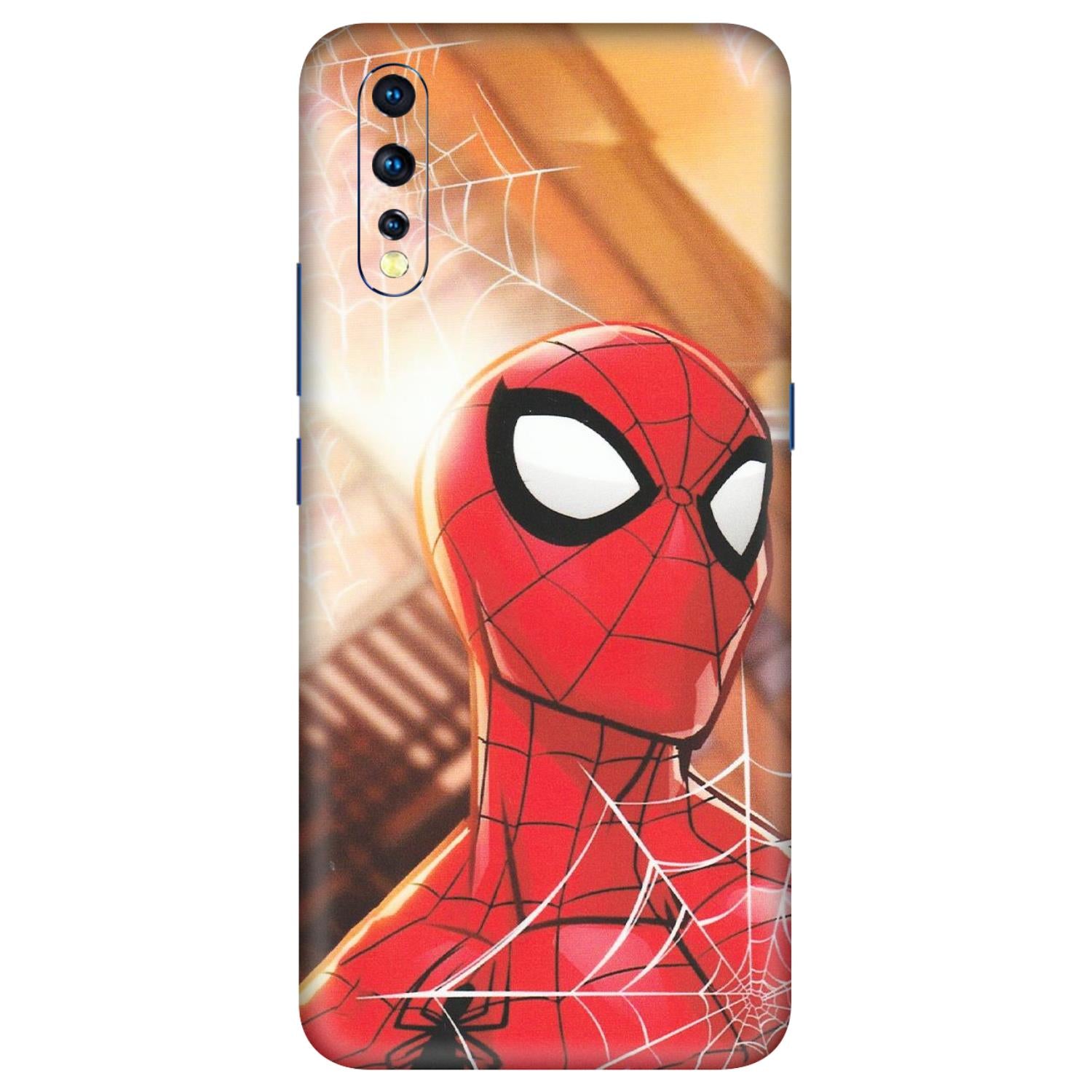 VIVO Z/V/X/T/U/S Series Phone Skins (All Models) - Spiderman Face New - Matte Finish (M-41) Vivo Z1 X