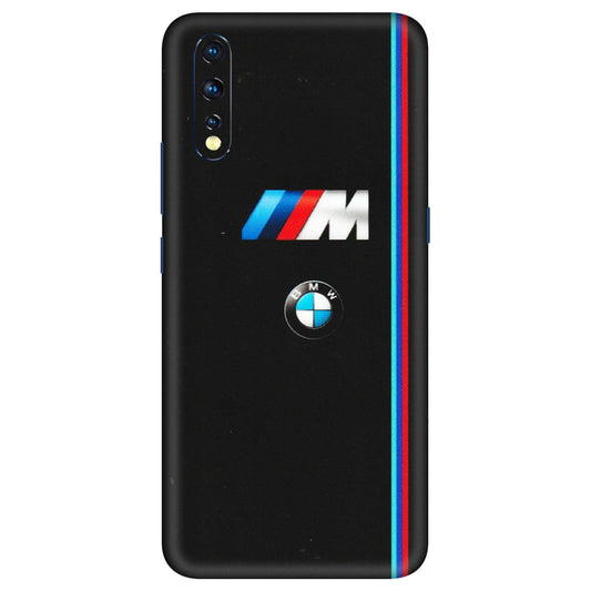 VIVO Z/V/X/T/U/S Series Phone Skins (All Models) - Styling With Black BMW - Matte Finish (M-74) Vivo Z1 X
