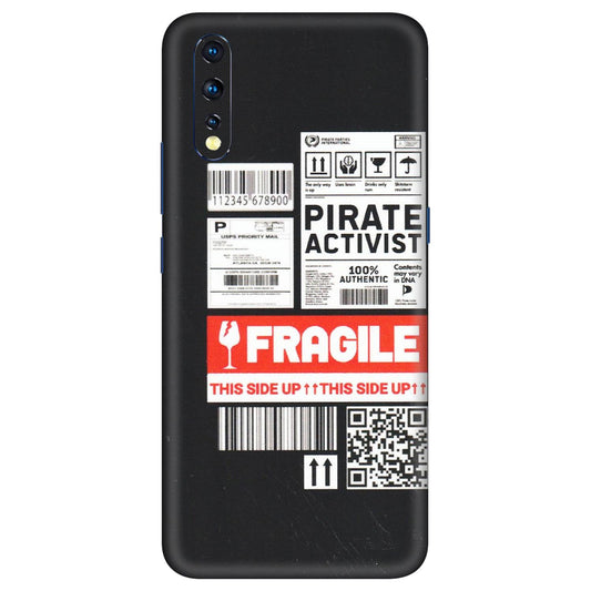 VIVO Z/V/X/T/U/S Series Phone Skins (All Models) - Handle With Care - Matte Finish (M-99) Vivo Z1 X