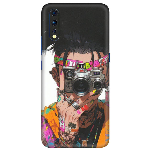 VIVO Z/V/X/T/U/S Series Phone Skins (All Models) - Camera Lover Girl - Matte Finish (M-09) Vivo Z1 X
